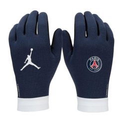 Rękawiczki Unisex Dla Dorosłych Academy ThermaFit Paris Saint Germain FC. Niebieskie rękawiczki damskie Nike, bez wzorów, z materiału. Za 202.99 zł.