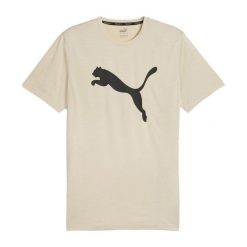 Puma Koszulka Train Fav Heather Cat 52235290. Brązowe t-shirty sportowe męskie Puma, m, z poliesteru, bez ramiączek, na fitness i siłownię. Za 91.99 zł.