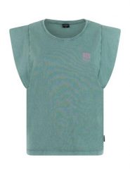 Protest PRTCandi t-shirt - Laurelgreen. Zielone t-shirty damskie Protest, m, bez wzorów, bez kołnierzyka. Za 220.00 zł.