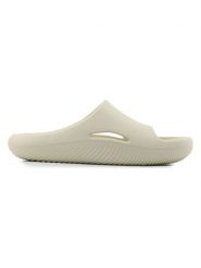 Crocs Klapki "Mellow" w kolorze beżowym rozmiar: 37/38. Brązowe klapki damskie Crocs, bez wzorów, bez obcasa. Za 127.95 zł.