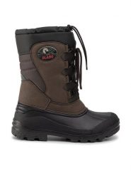 Olang Śniegowce Canadian Brązowy. Brązowe buty zimowe męskie Olang, z materiału, bez zapięcia. Za 369.99 zł.