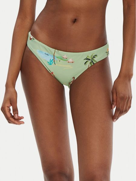 Seafolly Dół od bikini Isla Palm 40426-216 Zielony. Zielone bikini damskie Seafolly, bez wzorów. Za 359.99 zł.