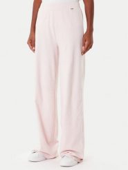 Guess Spodnie dresowe O4BB02 K7611 Różowy Regular Fit. Czerwone spodnie dresowe damskie Guess, m, z aplikacjami, z bawełny. Za 189.99 zł.