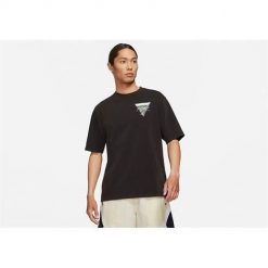 Koszulka sportowa męska Nike Air Jordan Flight Essentials. Czarne t-shirty sportowe męskie Nike, m, z bawełny, bez ramiączek. Za 248.00 zł.