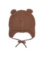 Lasocki Kids Czapka CEO-SKY-CO3CH Brązowy. Brązowe czapki dziecięce Lasocki Kids, na zimę, bez wzorów, z bawełny. Za 39.99 zł.