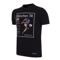 Koszulka dla dorosłych - Panini FIFA Mistrzostwa Świata Niemcy 1974 - Czarny. Czarne t-shirty sportowe męskie COPA FOOTBALL, l, bez ramiączek, do piłki nożnej. Za 211.91 zł.