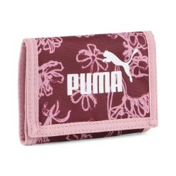Portfel Puma Phase Aop - lekki i kompaktowy. Czarne portfele damskie Puma, bez wzorów. Za 122.99 zł.