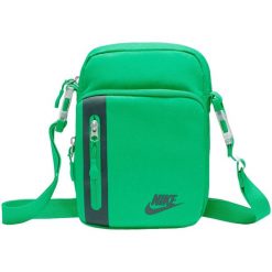 Torba Nike Premium Cross-Body Bag 4L, Dla obu płci. Zielone torebki klasyczne damskie Nike, bez wzorów, z materiału, bez dodatków. Za 290.00 zł.