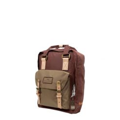 Plecak miejski Doughnut Macaroon Jungle Series - maroon/khaki. Czerwone plecaki damskie Doughnut, bez wzorów. Za 319.99 zł.
