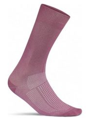 Craft Skarpety kolarskie "Essenceock" w kolorze szaroróżowym rozmiar: 43-45. Różowe skarpetki męskie Craft, bez wzorów, z materiału. Za 39.99 zł.