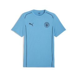 Męska koszulka Casuals Manchester City PUMA Magic Blue New Navy. Niebieskie t-shirty sportowe męskie Puma, m, bez ramiączek, do piłki nożnej. W wyprzedaży za 140.00 zł.