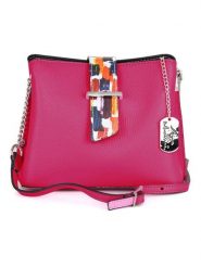 Anna Morellini Skórzana torebka "Olivia" w kolorze różowym - 23 x 18 x 9 cm rozmiar: onesize. Różowe torebki klasyczne damskie Anna Morellini, bez wzorów, z materiału, bez dodatków. Za 252.99 zł.