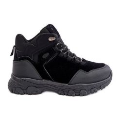 News Ocieplane Buty Trekkingowe Męskie Sznurowane Czarne Zerista. Czarne buty trekkingowe męskie z gumy, bez zapięcia, trekkingowe. Za 163.66 zł.