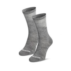 Skarpety do turystyki męskie Bridgedale Base Layer Thermal Liner Boot 2 pary. Szare skarpetki męskie Bridgedale, bez wzorów, z elastanu. Za 112.99 zł.