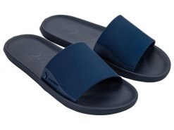 Buty klapki męskie Rider Feel Slide. Czarne klapki i japonki męskie Rider, z materiału. Za 69.00 zł.