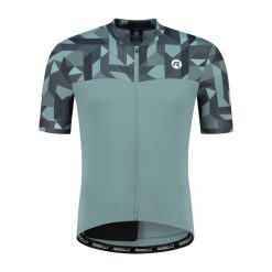 Koszulka rowerowa męska Rogelli Essential Graphic. Niebieskie t-shirty sportowe męskie Rogelli, m, bez ramiączek, rowerowe. Za 276.00 zł.