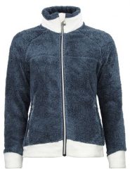 Peak Mountain Kurtka polarowa "Achef" w kolorze morskim rozmiar: XL. Zielone kurtki damskie Peak Mountain, xl, bez wzorów, z polaru, bez kaptura. Za 117.45 zł.