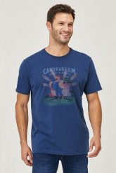 LEE SS ROOSTER TEE MĘSKI T-SHIRT KOSZULKA INSIGINIA BLUE L62IFESS 112140406. Niebieskie t-shirty męskie Lee, l, bez wzorów, bez kołnierzyka. Za 69.99 zł.