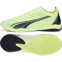 Buty piłkarskie Puma Ultra Match It 106904 01 żółte. Żółte buty fitness męskie do piłki nożnej. Za 381.72 zł.