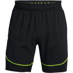 Spodenki Under Armour Challenger Pro Training Shorts, Mężczyźni. Czarne szorty męskie Under Armour, z materiału, bez kołnierzyka. Za 247.00 zł.