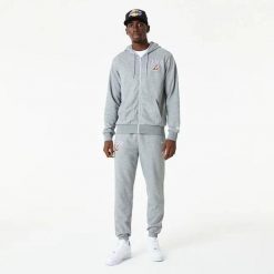 Bluza z kapturem Los Angeles Lakers Essentials. Szare bluzy z kapturem męskie New Era, s, z bawełny. Za 288.70 zł.