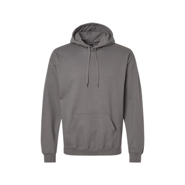 Bluza Z Kapturem Dla Dorosłych Unisex Softstyle Fleece Midweight. Niebieskie bluzy sportowe damskie Gildan, m, bez wzorów, z bawełny, bez ramiączek, długie, z kapturem. Za 106.99 zł.