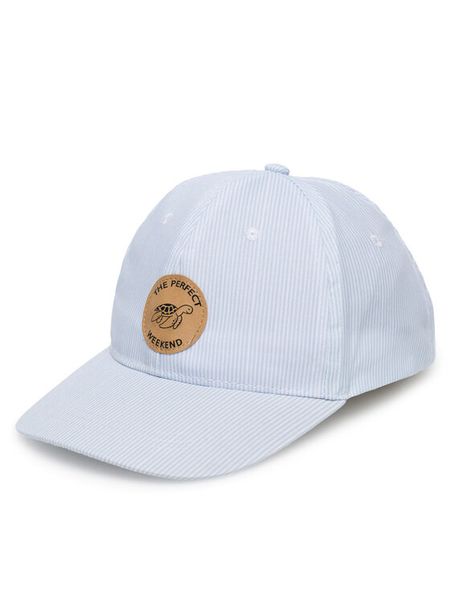 Action Boy Czapka z daszkiem 2K3-001-SS24 Niebieski. Niebieskie czapki dziecięce Action Boy, bez wzorów, z bawełny. Za 29.99 zł.