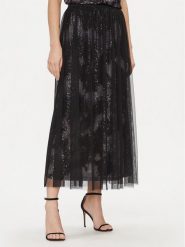 Liu Jo Spódnica tiulowa TA4019 J4623 Czarny Regular Fit. Czarne spódniczki damskie Liu Jo, s, bez wzorów, z syntetyku, midi. Za 389.99 zł.
