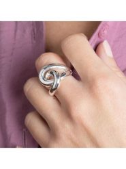 L'atelier précieux Srebrny pierścionek rozmiar: 62. Szare pierścionki damskie L'Atélier Précieux, srebrne. Za 152.99 zł.