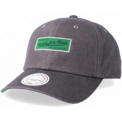 Czapka Mitchell & Ness haze. Zielone czapki męskie Mitchell & Ness, bez wzorów. Za 194.00 zł.