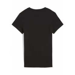 Damska koszulka ESS No. 1 Logo PUMA Black. Białe bluzki damskie Puma, m, bez wzorów, z gumy, bez ramiączek. W wyprzedaży za 79.00 zł.