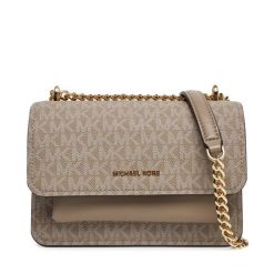 Torebka MICHAEL Michael Kors. Brązowe torebki klasyczne damskie MICHAEL Michael Kors, bez wzorów, wizytowe, bez kołnierzyka, bez ramiączek. Za 899.99 zł.