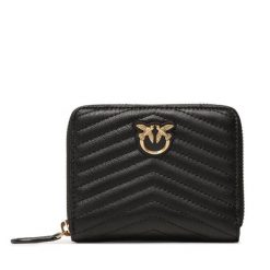 Portfel PINKO. Czarne portfele damskie Pinko, bez wzorów. Za 479.99 zł.