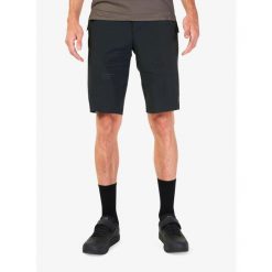 Szorty rowerowe męskie Fox Flexair Short W/Liner. Czarne szorty męskie FOX, bez wzorów, sportowe. Za 576.99 zł.