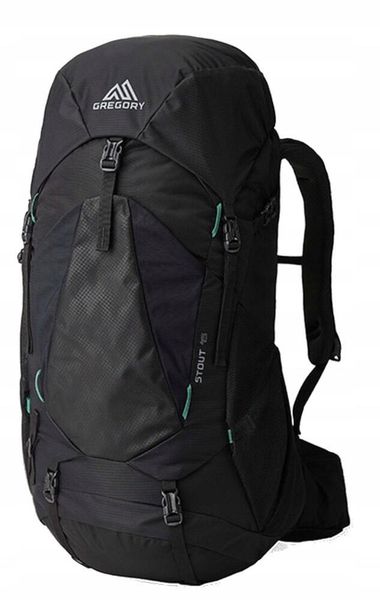 Plecak turystyczny Gregory Stout 45L. Czarne plecaki damskie Gregory, bez wzorów, z materiału. Za 669.00 zł.