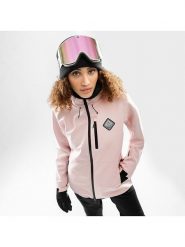 Siroko Kurtka narciarska "W2-W Pastel" w kolorze jasnoróżowym rozmiar: S. Różowe kurtki narciarskie i snowboardowe damskie SIROKO, m, bez wzorów, z polaru, bez kaptura, narciarskie. Za 363.71 zł.