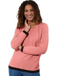WITT WEIDEN Bluza w kolorze łososiowym rozmiar: 42. Pomarańczowe bluzy bez kaptura damskie WITT WEIDEN. Za 91.95 zł.
