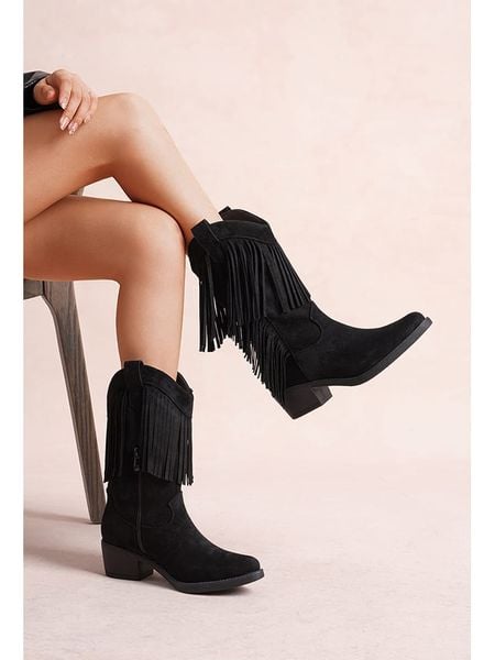 Foreverfolie Botki w kolorze czarnym rozmiar: 37. Czarne botki damskie Foreverfolie, eleganckie, bez obcasa, bez zapięcia. Za 152.99 zł.