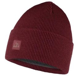 Czapka dla dorosłych Buff Crossknit Beanie. Brązowe czapki męskie Buff, na zimę, bez wzorów, sportowe. Za 99.99 zł.