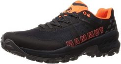 Buty trekkingowe męskie Mammut Sertig II Low GTX. Czarne buty trekkingowe męskie Mammut, z gore-texu, bez zapięcia, wspinaczkowe, gore-tex. Za 552.95 zł.