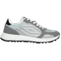 Buty do chodzenia męskie Umbro UFP38398SCIP. Szare buty sportowe na co dzień męskie Umbro, z dresówki, bez zapięcia, trekkingowe. Za 205.00 zł.