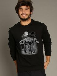 WOOOP Bluza "Ata Pee Time" w kolorze czarnym rozmiar: M. Czarne bluzy bez kaptura męskie Wooop, m. Za 108.99 zł.