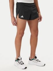 Adidas Szorty sportowe Adizero Essentials Split IM8585 Czarny Slim Fit. Czarne szorty męskie Adidas, bez wzorów, z syntetyku, sportowe. Za 129.99 zł.