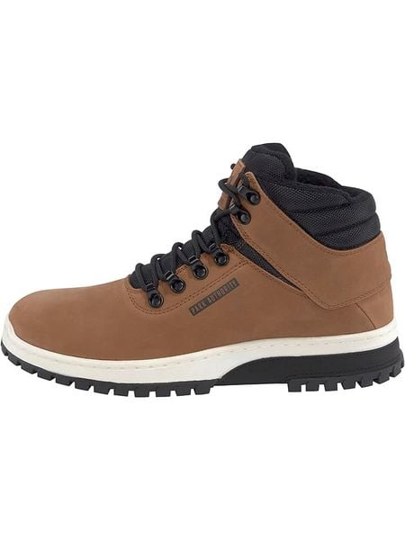 K1X Botki zimowe "Territory Superior" w kolorze jasnobrązowo-czarnym rozmiar: 44. Brązowe buty zimowe męskie K1X, na zimę, bez zapięcia. Za 349.73 zł.