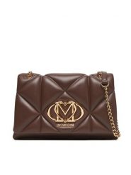LOVE MOSCHINO Torebka JC4041PP0NLC0313 Brązowy. Brązowe torebki klasyczne damskie Love Moschino, bez wzorów, ze skóry, bez dodatków. Za 829.99 zł.