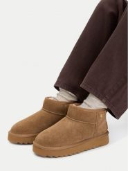 Nine West Śniegowce CEO-MENA-01 Brązowy jasny. Brązowe śniegowce damskie Nine West. Za 259.99 zł.