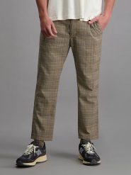 Pioneer Spodnie chino "Robert P" w kolorze beżowym rozmiar: W32/L32. Brązowe spodnie materiałowe męskie Pioneer, bez wzorów. Za 154.95 zł.