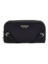 Guess Portfel w kolorze czarnym - 19 x 10 x 4 cm rozmiar: onesize. Czarne portfele damskie Guess, z aplikacjami, z materiału. Za 426.45 zł.