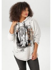 Aniston Bluza w kolorze białym rozmiar: 52. Białe bluzy z kapturem damskie Aniston. Za 69.75 zł.