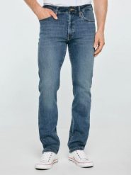 Jeansy męskie dopasowane niebieskie terry high waist 465. Niebieskie jeansy męskie Big Star. Za 329.99 zł.